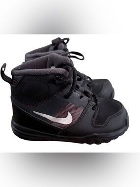 Nike Dual Fusion H2O Repel Toddler Sneakers Boots 7C baby toddler Black Gray